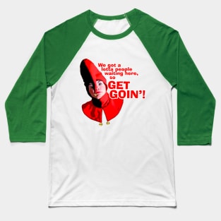 Get Goin' Elf Baseball T-Shirt